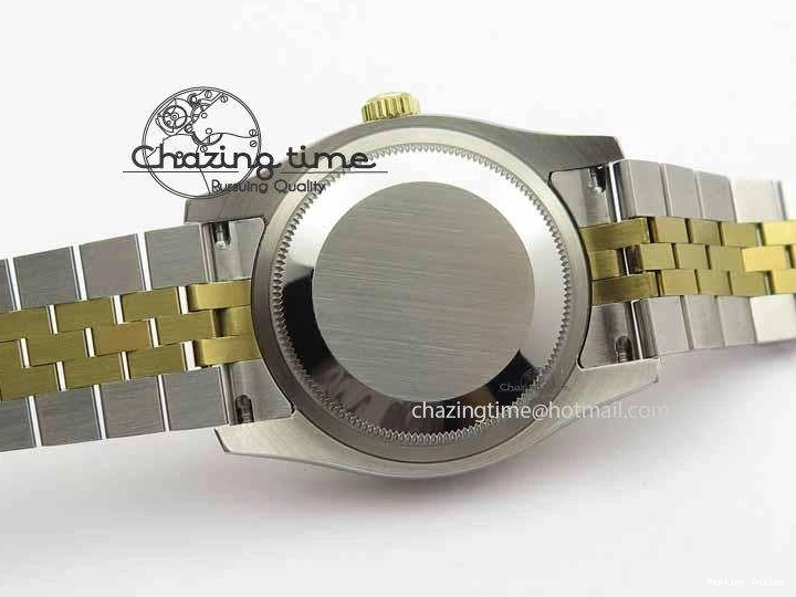 0510 DateJust 116234 SS YG BP Best Edition Gray Dial Diam Markers On SS YG Bracelet SA ZipUp 3745